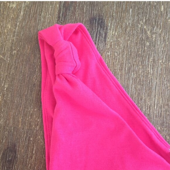 Zara Fuchsia One Shoulder Dress - Picture 3 of 7